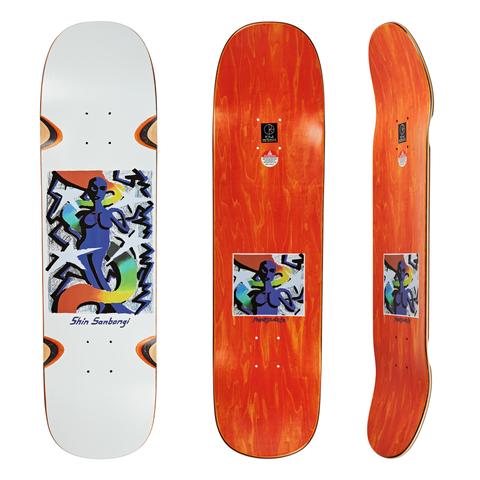 Polar Deck - 8.3 In Front 8.125 In Back - Shin Sanbongi - Queen (Wheel Wells)